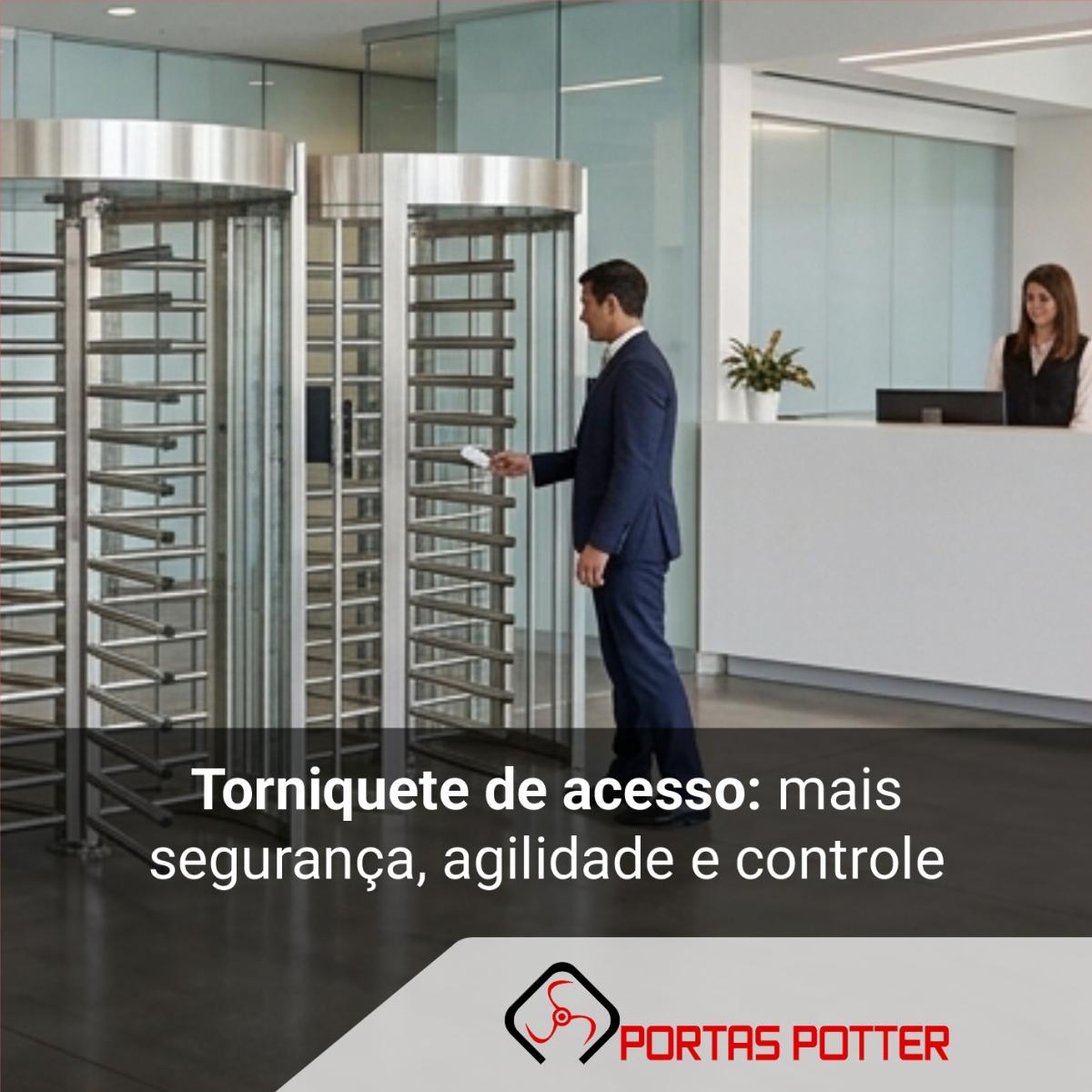 Torniquete de acesso: mais segurança, agilidade e controle na entrada de pessoas