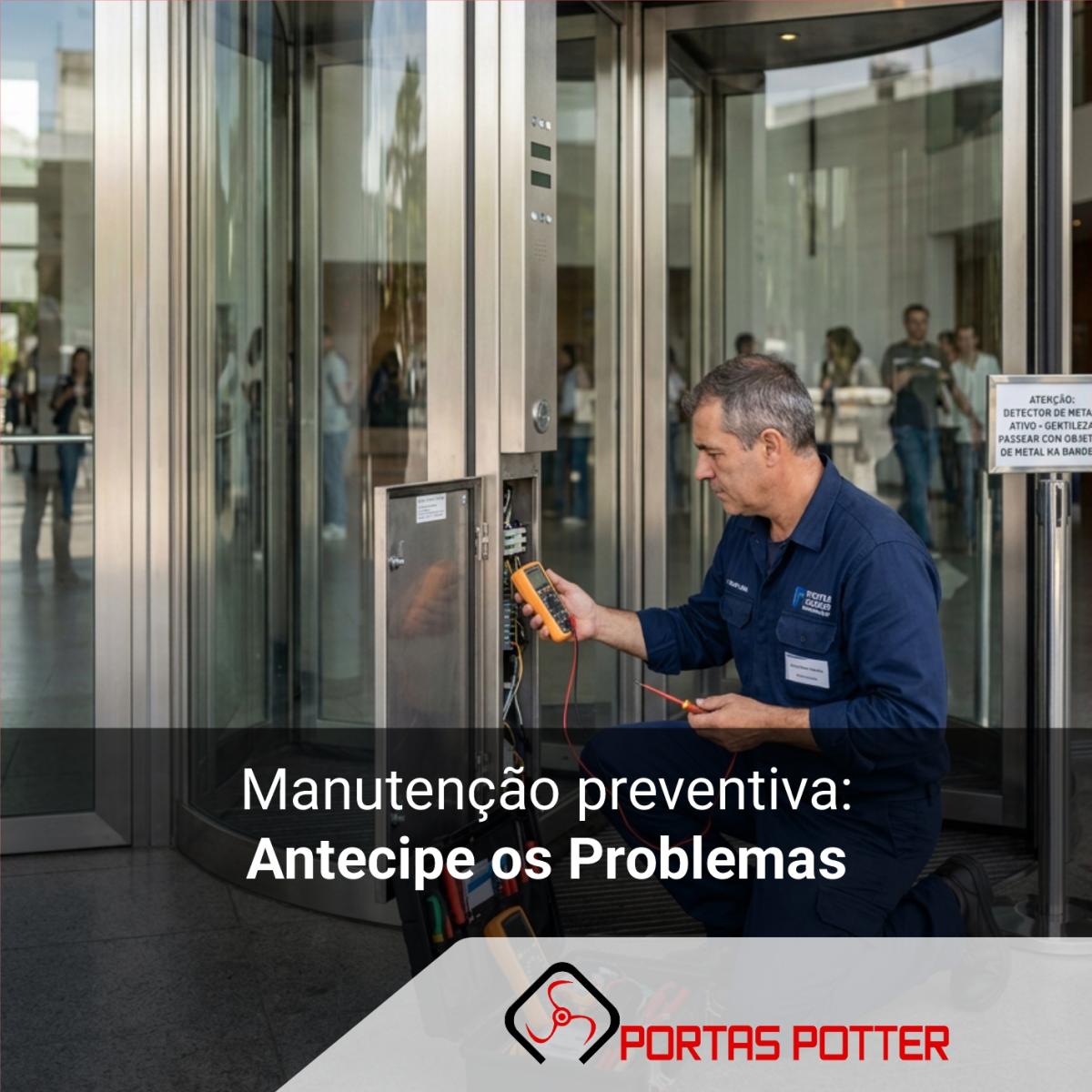 Manutenção preventiva: o que uma porta de acesso pode revelar antes de apresentar uma falha?