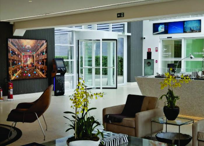 Porta Giratória Redor Vip 2400 - 3F - São Roque - SP