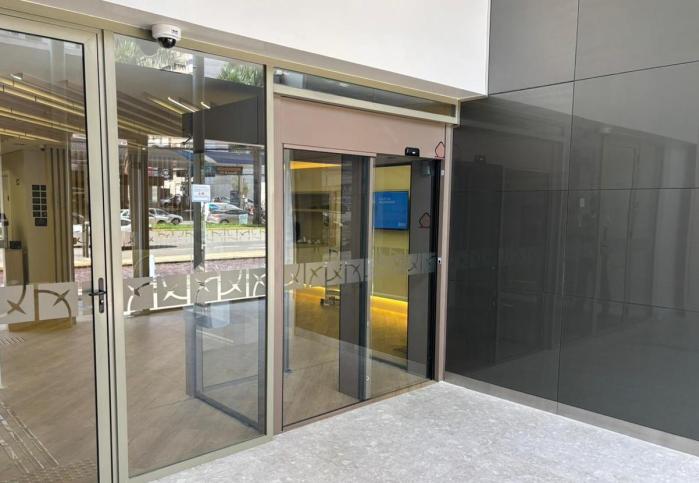 Porta Eclusa Automática Deslizante Dx4s 