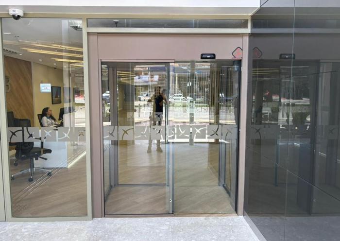 Porta Eclusa Automática Deslizante Dx4s
