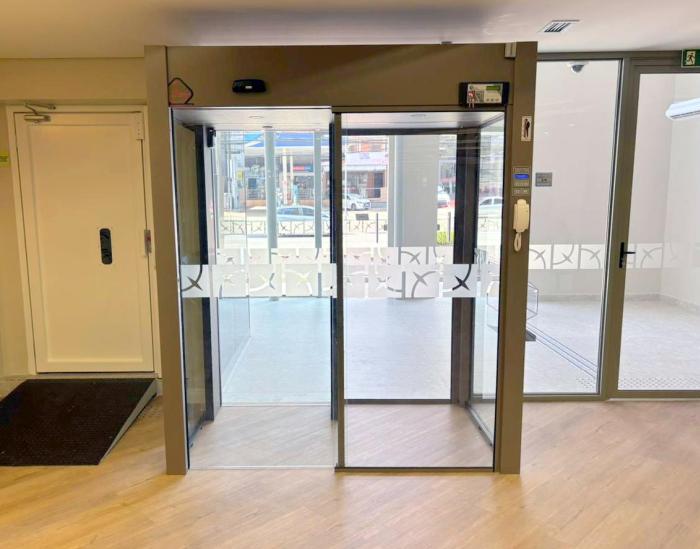 Porta Eclusa Automática Deslizante Dx4s