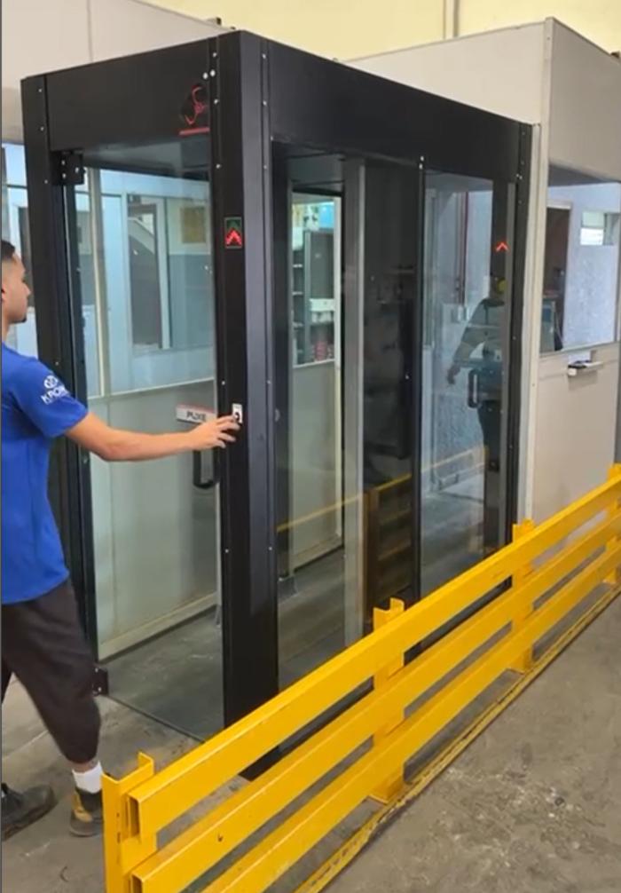 Porta Eclusa Recta Alta Sensibilidade