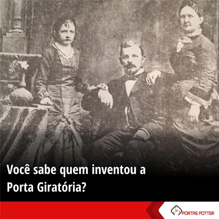 Você Sabe Quem Inventou a Porta Giratória?