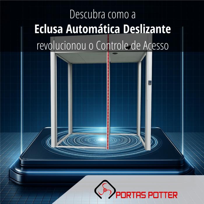 Descubra como a Eclusa Automática Deslizante revoluciona o controle de acesso com elegância e segurança