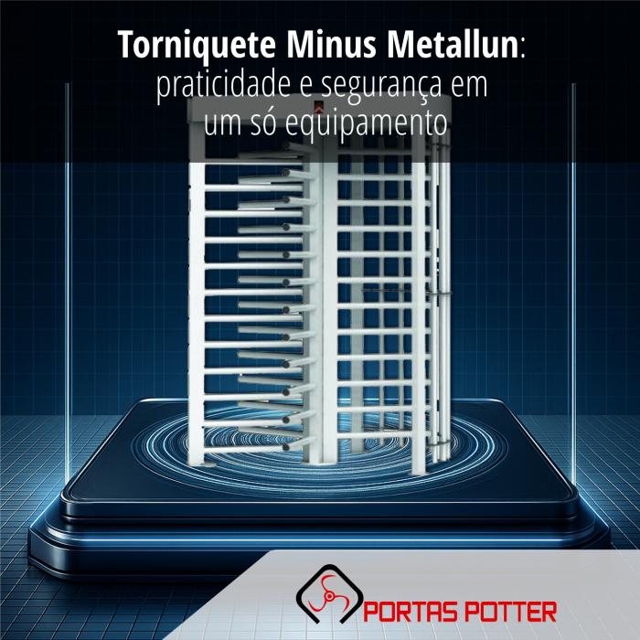 Torniquete Minus Metallun: praticidade e segurança em um só equipamento