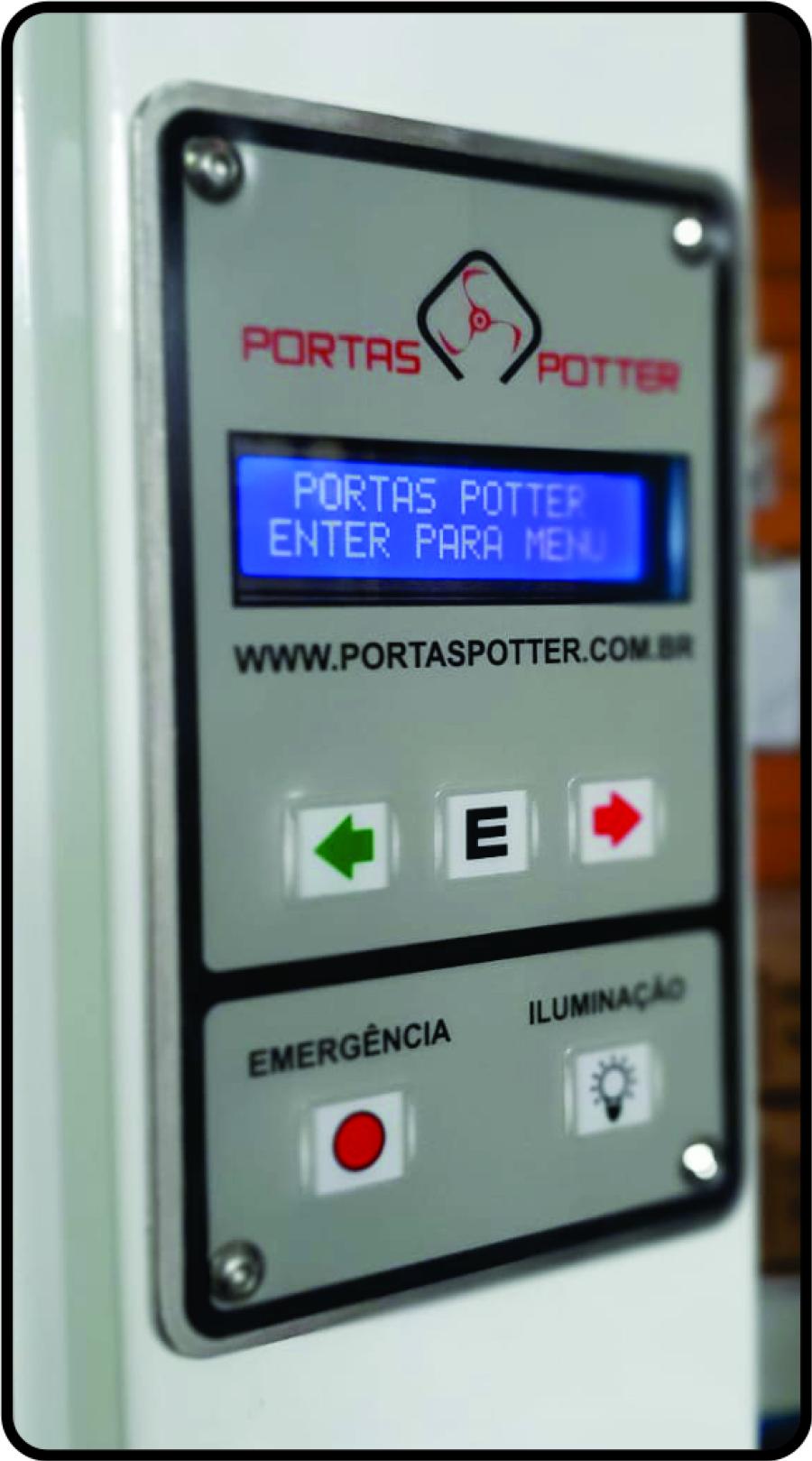 Eclusa Automática Deslizante com detector de metais