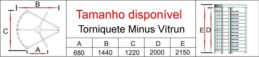 Torniquete Minus Vítrun