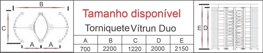 Torniquete Vitrun Duo